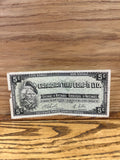 Canadian Tire Money: 5c British American Bank Note Company Limited