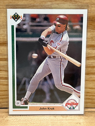 John Kruk (1991) Upper Deck #199