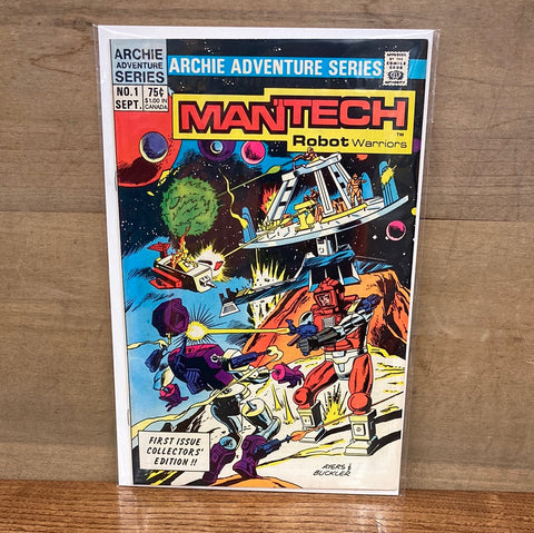Mantech: Robot Warriors #1