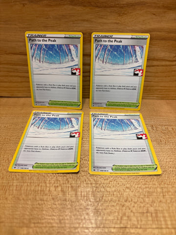 Path to the Peak(Promo)Set of 4