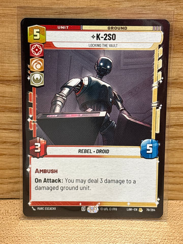 K-2S0: Locking the Vault