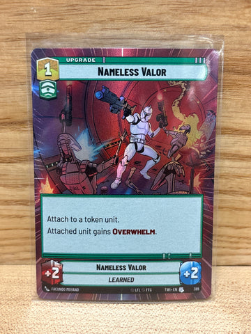 Nameless Valor(Hyperspace)(Foil)