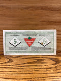 Canadian Tire Money: 5c 2009