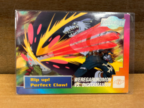 Weregarurumon Vs Digitamamon