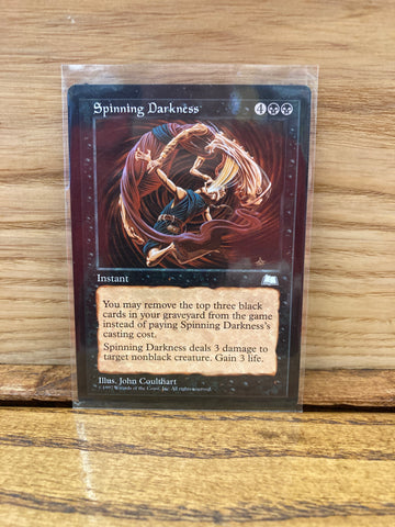 Spinning Darkness