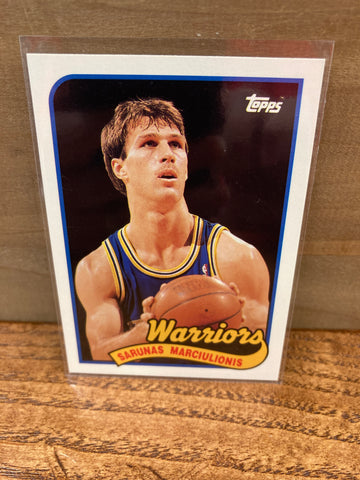 Sarunas Marciulionis(1993) Topps #124