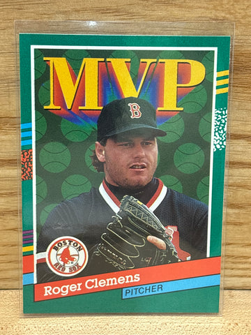 Roger Clemens(1991) Donruss #395