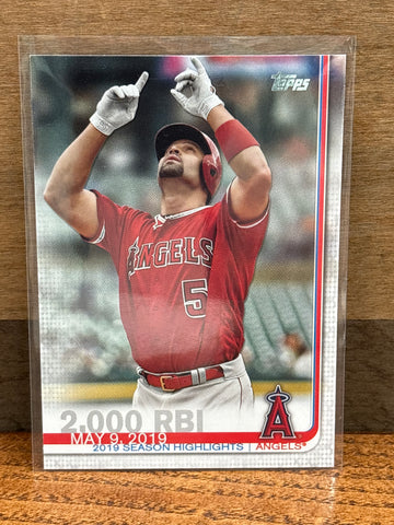 Albert Pujols(2019) Topps Update #US72