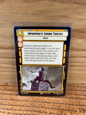 Impropriety Among Thieves