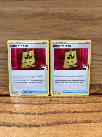 Battle VIP Pass(Holo)(Promo){Set of 2}