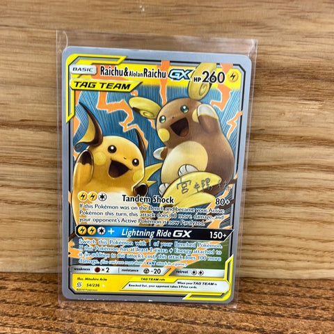 Raichu & Alolan Raichu GX(Haniki Miyamoto)