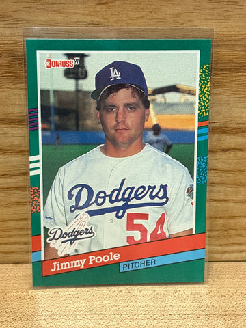 Jimmy Poole(1990) Donruss #655