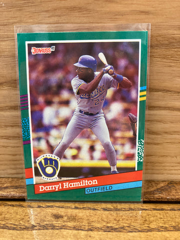 Darryl Hamilton(1991) Donruss #517