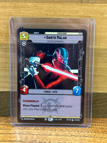 Darth Malak: Covetous Apprentice