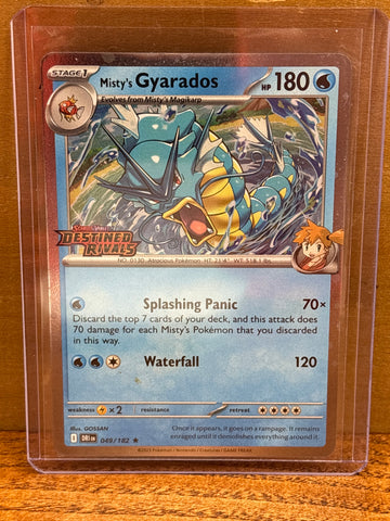 Misty's Gyarados(Prerelease)