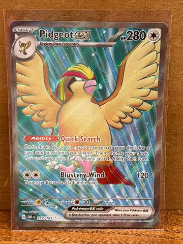 Pidgeot ex(Full Art)