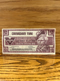 Canadian Tire Money: Two Dollar $2 2007