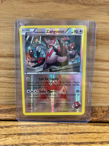 Team Magma's Zangoose(Foil)