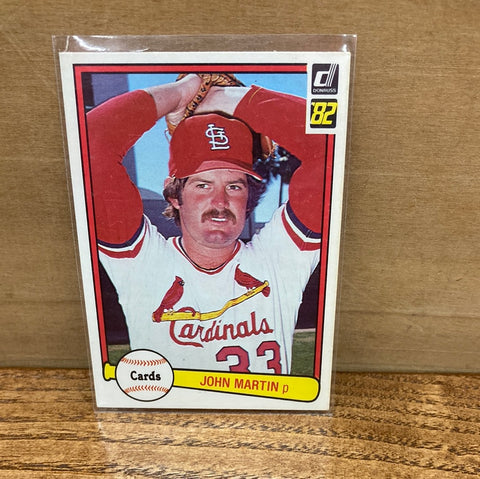 John Martin(1982) Donruss #343
