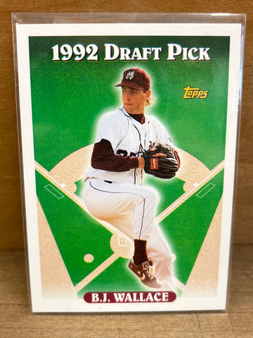 BJ Wallace(1992) Topps #33