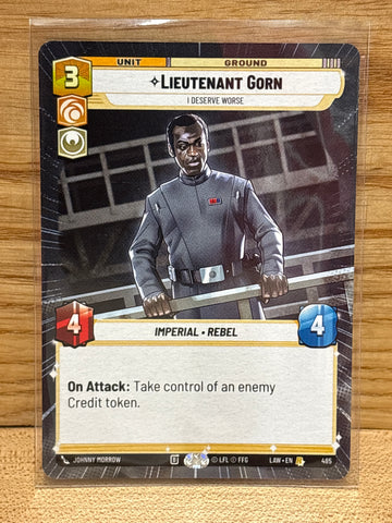 Lieutenant Gorn: I Deserve Worse (Hyperspace)