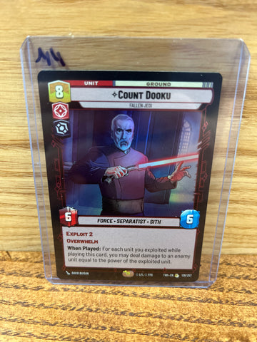 Count Dooku: Fallen Jedi(Foil)