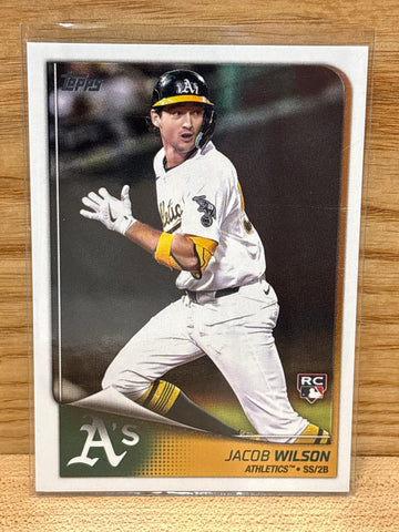 Jacob Wilson(2025)Topps Flagship #80