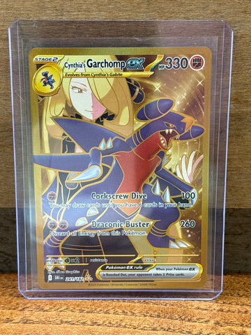 Cynthia's Garchomp ex(Gold)