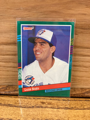 Luis Sojo(1991) Donruss #579