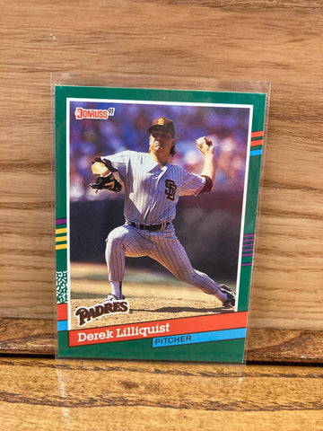 Derek Lilliquist(1991) Donruss #570