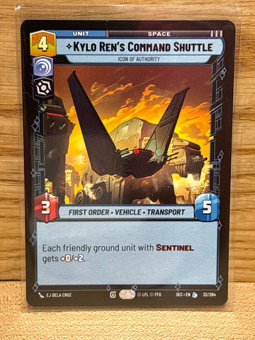 Kylo Ren's Command Shuttle: Icon of Authority