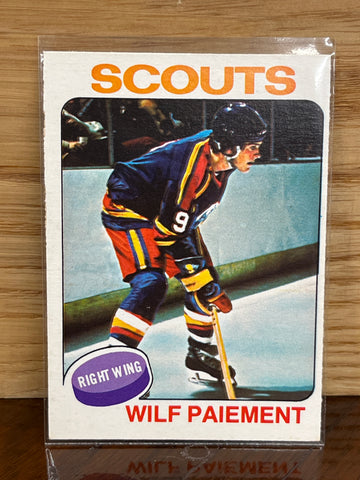 Wilf Paiement(1975) O Pee Chee #195