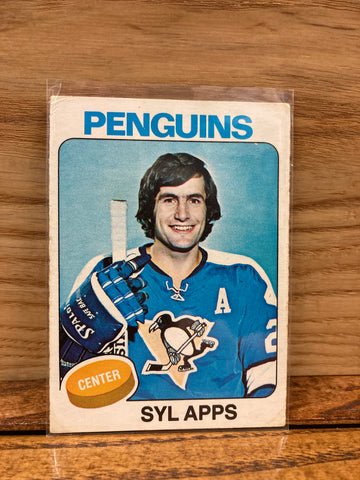Syl Apps(1975) OPeeChee #130