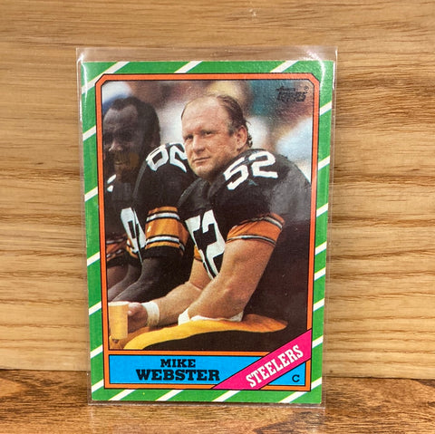 Mike Webster(1986) Topps #286