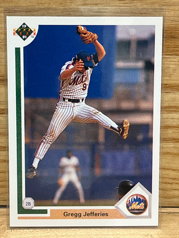 Gregg Jefferies(1991) Upper Deck #156