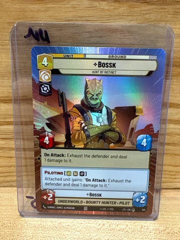 Bossk:Hunt By Instinct(Hyperspace)(Foil)