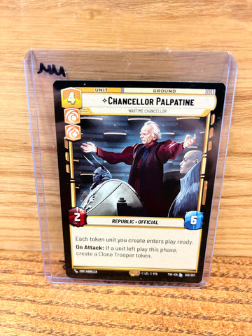 Chancellor Palpatine: Wartime Chancellor