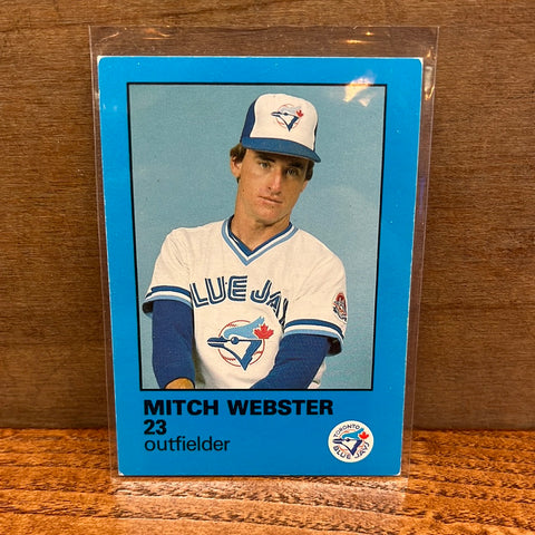 Mitch Webster(1985) Promo #23