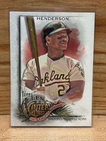 Rickey Henderson(2022) Topps A&G #12