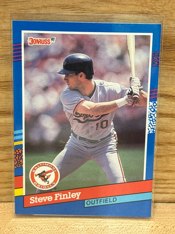 Steve Finley(1991) Donruss #355