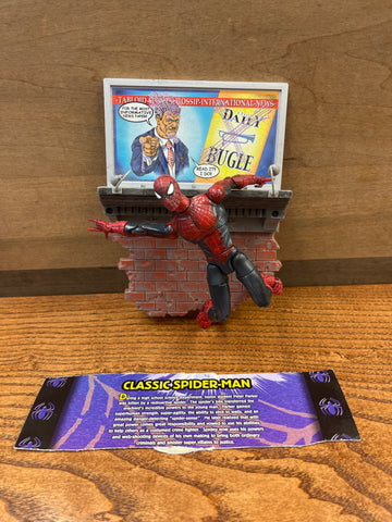 Spider Man w/ Billboard - The Frugal Dutchman