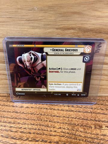 General Grievous: General of the Droid Armies(Prerelease Promo)