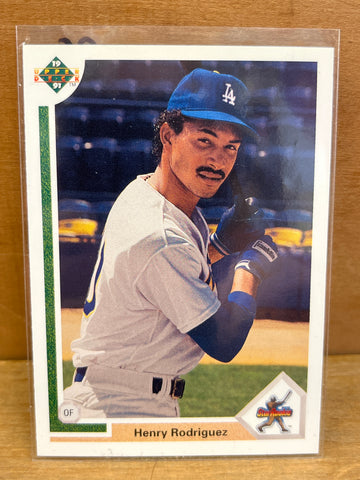 Henry Rodriguez(1991) Upper Deck #21