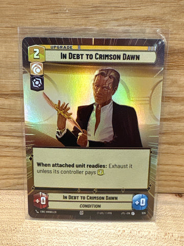 In Debt to Crimson Dawn(Hyperspace)(Foil)