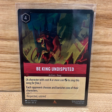 Be King Undisputed(Foil)