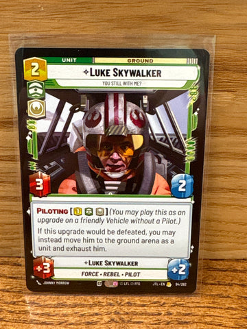 Luke Skywalker: You Still With Me