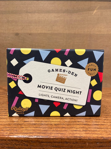 Game Den Movie Night Trivia