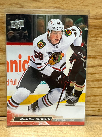 MacKenzie Entwistle(2022/23)Upper Deck #295