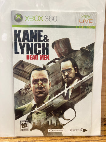 Kane & Lynch: Dead Men(Manual Only)