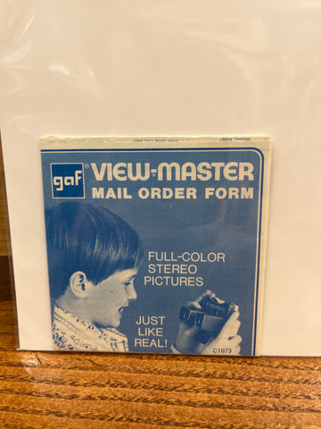 GAF Viewmaster Mail order Form(B+W)